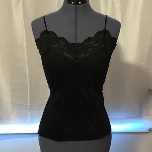 Stargazer Lace Trim Tank Top